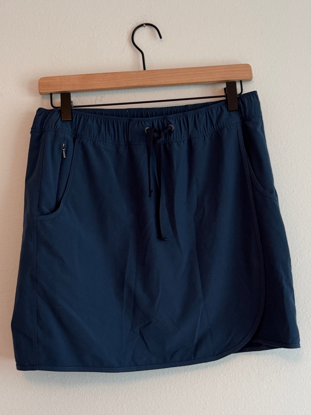 Patagonia Navy Athletic Skort with Drawstring